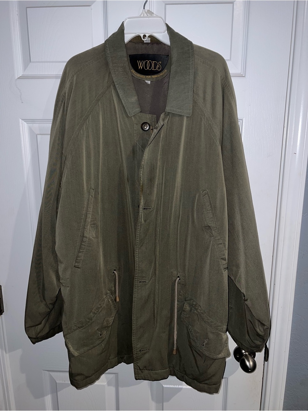Men's Military Field Jacket in Olive vintage